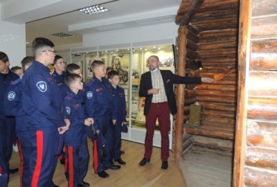 Кадеты ОККК посетили Родину героя Советского союза, казака 5-го гвардейского казачьего корпуса, Иринина Александра Ивановича