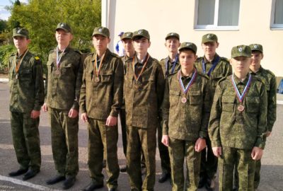 первый этап Всероссийской спартакиады допризывной казачьей молодёжи и военно-спортивной игры «Казачий сполох»