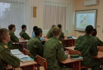 «Урок Занятости» в Орловском казачьем кадетском корпусе