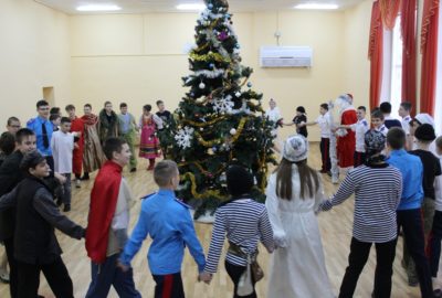 Новогодний праздник для 7 – х классов