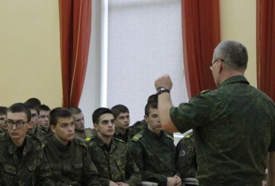 Встреча с преподавателем Московского института пограничных войск ФСБ России