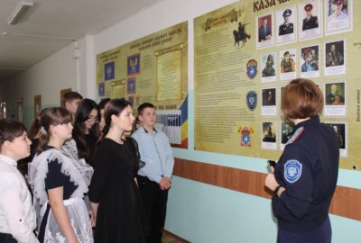 Кадеты встречают гостей!