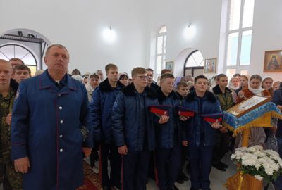«Служба и духовность: кадеты на открытии нового храма»