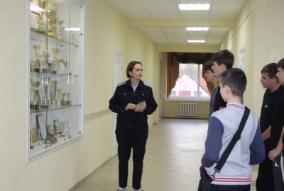 Встреча с учащимися гимназии